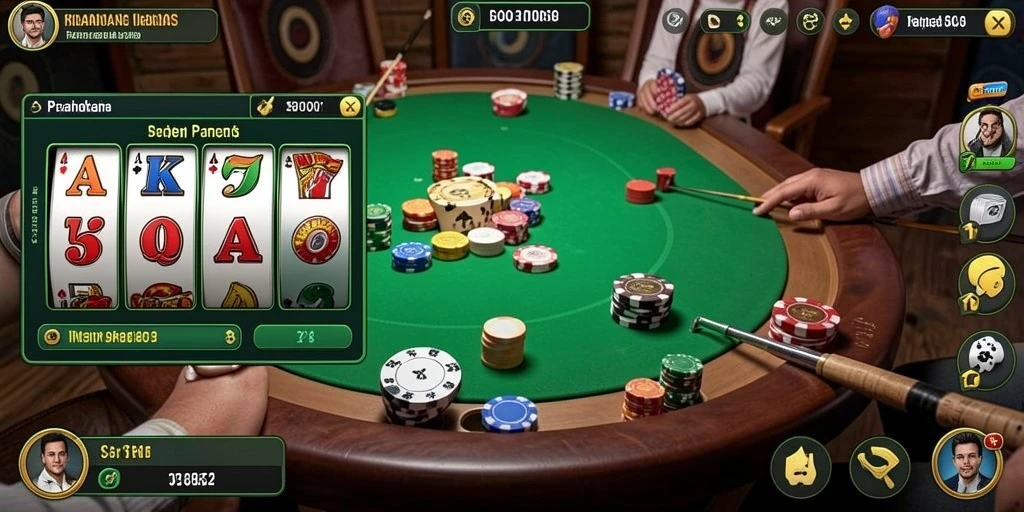 Pengguna tengah berinteraksi dalam fitur sosial 11TBET.