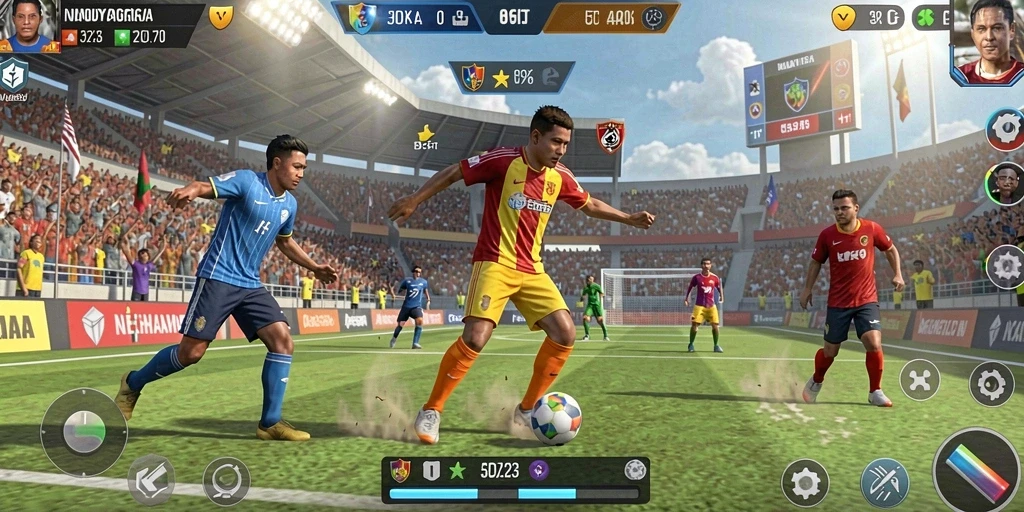 Level yang menantang dengan berbagai rintangan menarik.