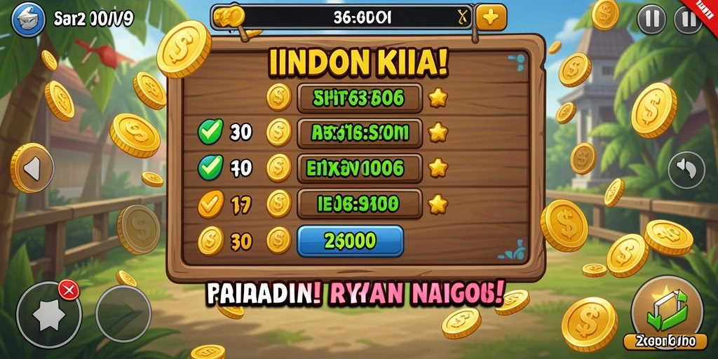Tantangan menarik di level yang berbeda-beda.