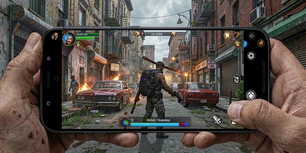 Keseruan bermain multiplayer dengan teman.