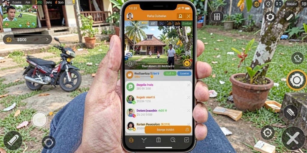 Fitur keamanan yang menjaga privasi pengguna.