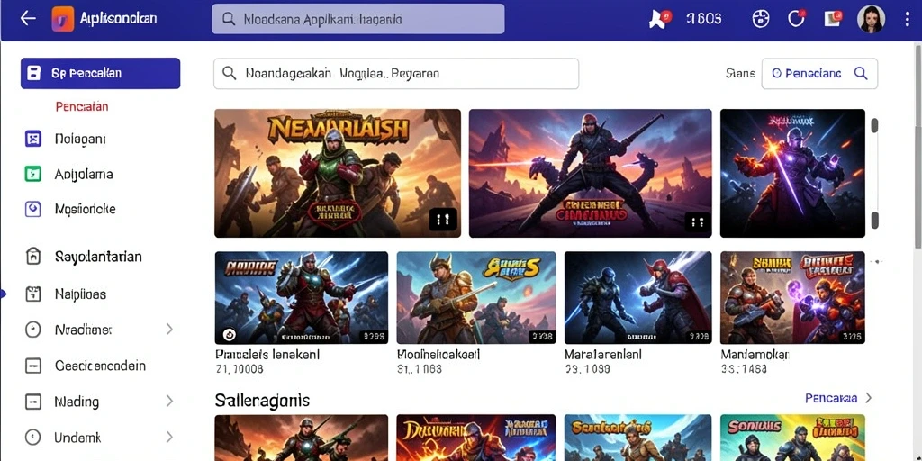 Screenshot ini memperlihatkan mode multiplayer saat bertanding.
