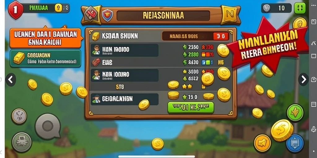Sistem reward yang menarik perhatian.
