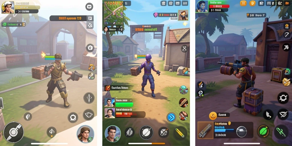 Tangkapan layar pemandangan yang menakjubkan dalam game.