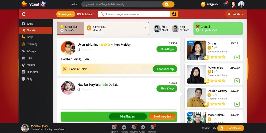 Fitur bonus harian yang menarik untuk semua pemain.