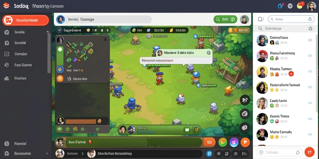 Momen seru dalam mode multiplayer dengan teman.